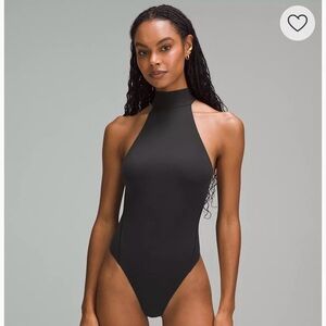 NWT Nulu Mock-Neck Sleeveless Body Suit